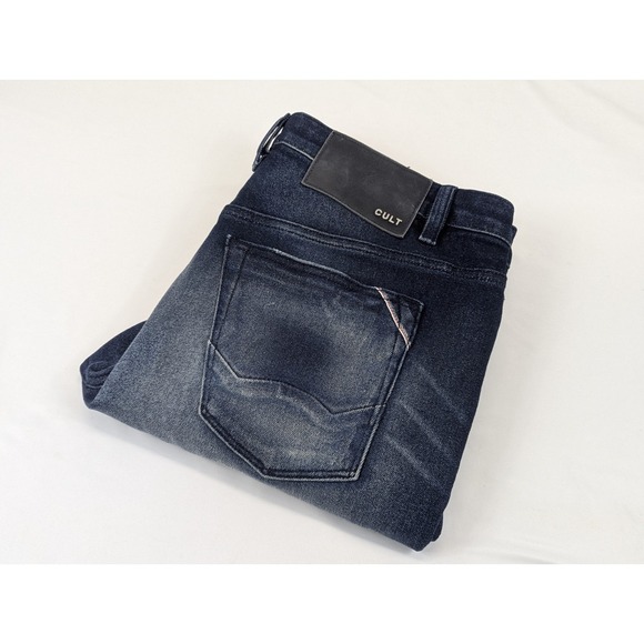 Cult of Individuality Other - Cult of Individuality Vintage Heritage Jeans Mens 38x32 Punk Skinny Dark Wash